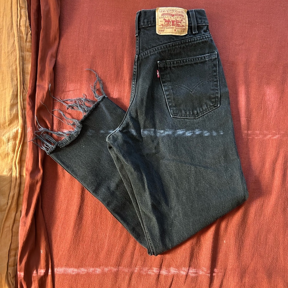 Levi's Black Jeans